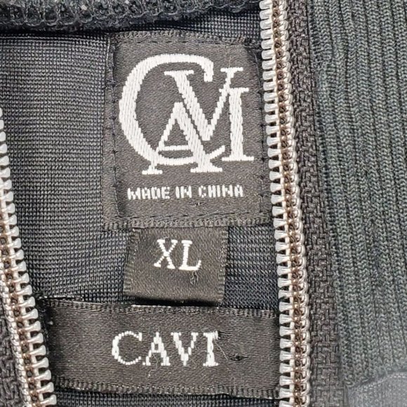 CAVI Men's Black Casual Jacket Full Front Zip XL - Picture 3 of 8
